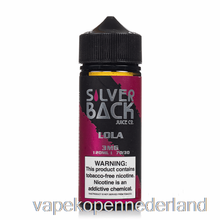 Elektronische Sigaret Vape Lola - Silverback Juice Co. - 120 Ml 0 Mg